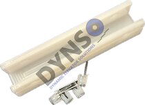 KONE slofvoering, met lock draad, 140x30x30, 19mm, KM86119G19