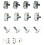 Basis revisieset Fermator 50/11, schachtdeur, Centraal, 2 vleugels  (2PCP)