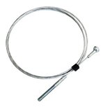 Koppelkabel, 2mm,  L=3660, toepasbaar op Schindler QKS11/Varidor10 cabinedeur, centraal, 2 vleugels, dagmaat 900mm