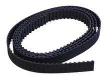 Tandriem, T5/16mm, zwart, toepasbaar op QKS11 cabinedeuraandrijving, Prijs per meter