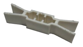 Ondergeleiding, 73x14mm, toepasbaar op QKS6, 8 en 9 cabine/schachtdeur