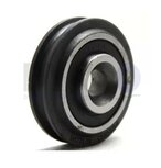 Kabelrol, 45mm, asgat 9mm, toepasbaar op Kone Augusta schachtdeur