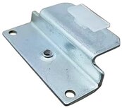 Ondergeleiding, 80x54mm, met verzet, toepasbaar op Kone AMD cabine/schachtdeur
