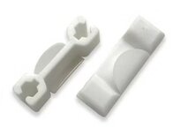 Ondergeleiding, 44x15x15mm, toepasbaar op Kone AMDL Smart/KES 800 cabine/schachtdeur