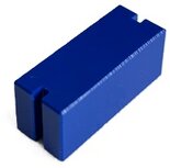 DYNSO Blue-Line ondergeleiding, 30x12.9mm, toepasbaar op Kone ADX1/ADX2 cabine/schachtdeur