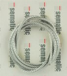 Sematic III Kupplungskabel 3x 1500mm (Teleskop-2 / 900mm)