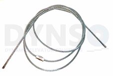Meiller Koppelkabel ShaftT&uuml;r TTS5, TTK5, Alu-Stecker in der Mitte, 3*1150 mm