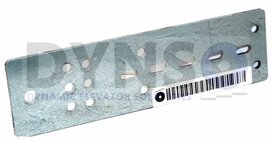 DYNSO Universal with hole and perforated straight drive strip L205 x W60mm
