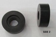 DYNSO Kone Espace grendelrol, 25x9mm, asgat 10mm