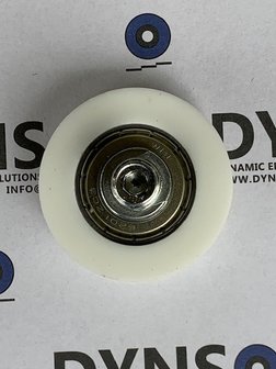 DYNSO Emay deurrol 45mm / as M12 met verdikking