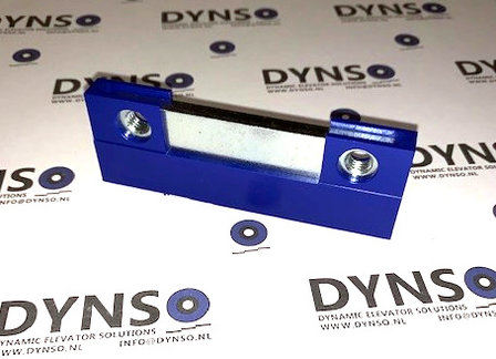 DYNSO Haushahn TSS72S ondergeleiding, 100x36x7,6mm, met 2x M8 gat
