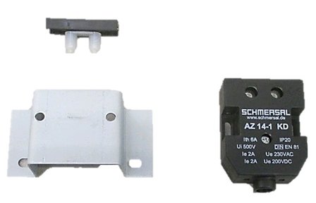 Otis 9792A vervangset deurcontact met brugstuk(Otis Europa kooideur)