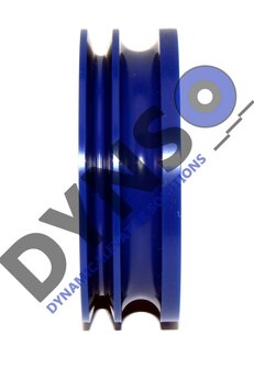 DYNSO Meiller deurrol, met kabelgroef, 65mm, asgat 12mm (30008566)