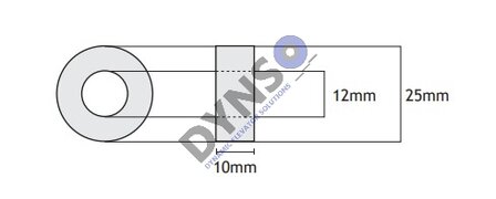 DYNSO Meiller plastic rol f&uuml;r DC14-10-013 und 014