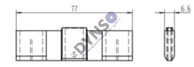 Meiller doorguide 77mm