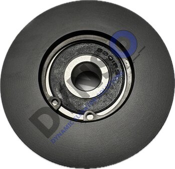 DYNSO Starlift doorroller rechte rail 70mm, kleur zwart