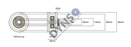 DYNSO Sematic Rollen 36,1mm