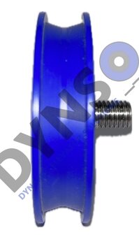 DYNSO Thyssen doorroller trapezium rail 70mm with axle M10