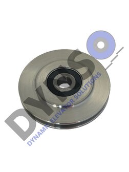 DYNSO Otis New York roperoller closeweight 70mm, stainless steel
