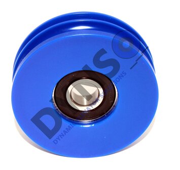 DYNSO Meiller doorroller/roperoller 2 rillig 65mm