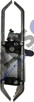 Haushahn Laufschiene links f&uuml;r Glast&uuml;ren