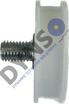Fermator doorroller 50/11 centric, 56mm, with axle M12 (for rail 11,5mm)