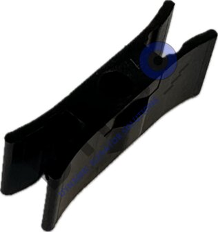 Fermator doorguide 8mm HDPE, BxHxD=29x11x8mm
