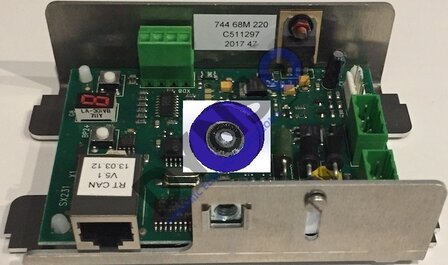 Thyssen RT301 controller doorprint CAN