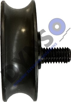 Thyssen gegenroller 48mm, excenrische as M8