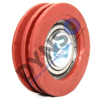 Kone door/synchr rol AMD/ADV 2 rillig, 52mm