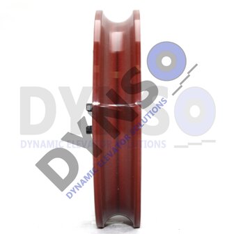 Kone Rollen AMD Rot 94mm, centrisch M8