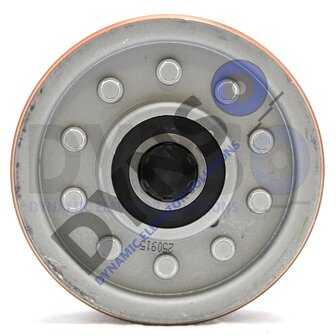 Kone doorroller AMD red 94mm, excentric bolt M10