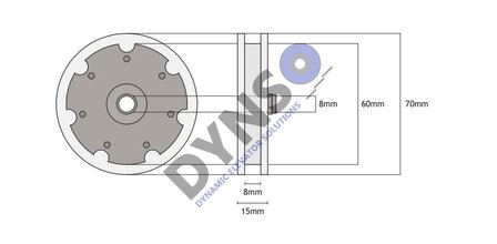 Otis doorroller europa 70mm Landingdoor