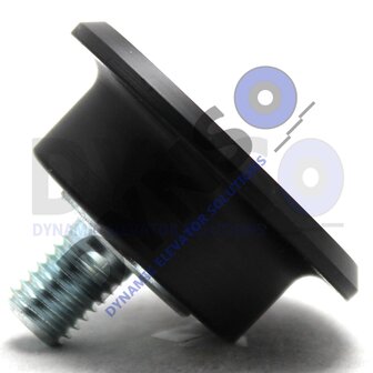 Meiller Back pressure roller with collar and bolt (galvanized) for model 25/26/28/31/32