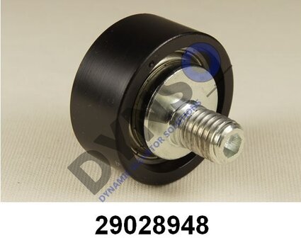 Meiller Gegendruckrolle mit Bolzen (verzinkt) for model 25/26/28/31/32