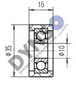 Gegendruckrolle f&uuml;r langsame Aufh&auml;ngung model 25/28/31/32