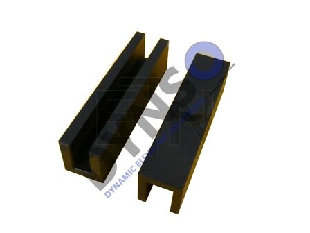Otis Guide shoe, 120x31x28mm, rail: 16mm