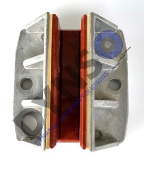schindler Guide shoe 5500 with bracket 100x16mm