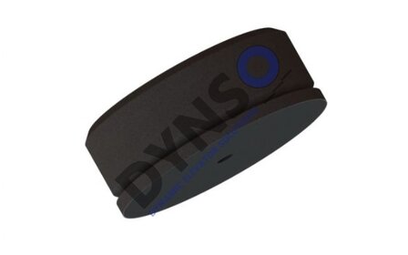 Acla Buffer, 220x80mm, with steel round plate, meets standard EN 81-20/50 (lift directive 2014/33/EU)