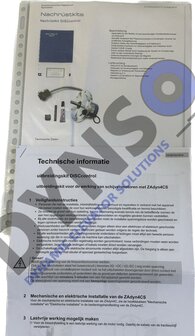 Ziehl-Abegg Drehgeber f&uuml;r ECOdisc 630/1000Kg, Nachr&uuml;stsatz DISCcontol, 115M-256-AB R06-L3-J85-002