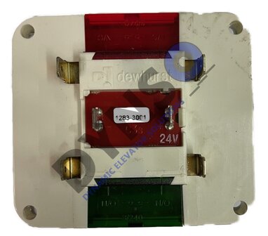 Dewhurst Jumbo Pushbutton with Braille, 24V, 1