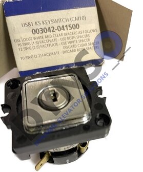 Dewhurst Key Switch, US81 KS, 003042-041500