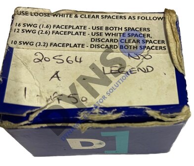 Dewhurst PLC push button square