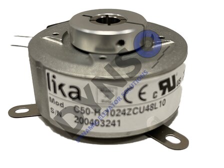 Lika hollow shaft encoder C50-H4-1024-ZCU-8-PKE-RL100 (for shaft 8mm)