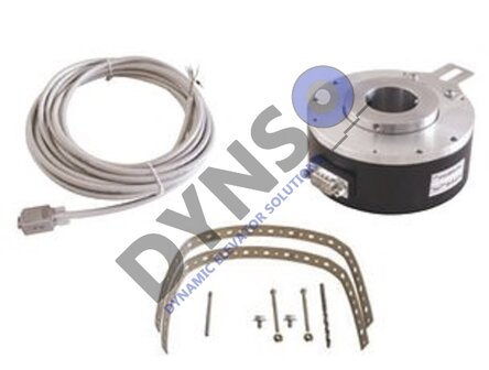 Hohlwellen Encoder HWG-UG1-42, Welle &Oslash; 42mm, 1024 Impulse/U, 4.75V-30V, 4 Tracks, 10m Cable and mounting material