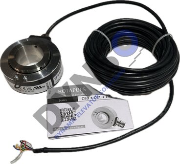 Lika hollow shaft encoder C82-H4-01024-ZCU-38-VT-RL100 (for shaft 38mm)
