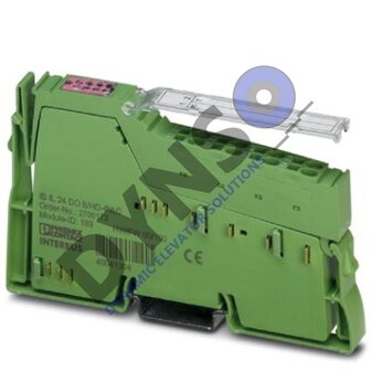 Phoenix Contact PLC expansion module, IB IL 24 DO8/HD-PAC 2700172, 24 V/DC