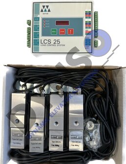 Wittur LCS25 Lastkontrollsystem inklusive 4x CNT-800 Sensoren (2 Boxen)