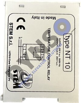 NT10 Temperature control relay