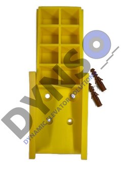 Cable suspension set yellow for flat cable 90mm, price per piece